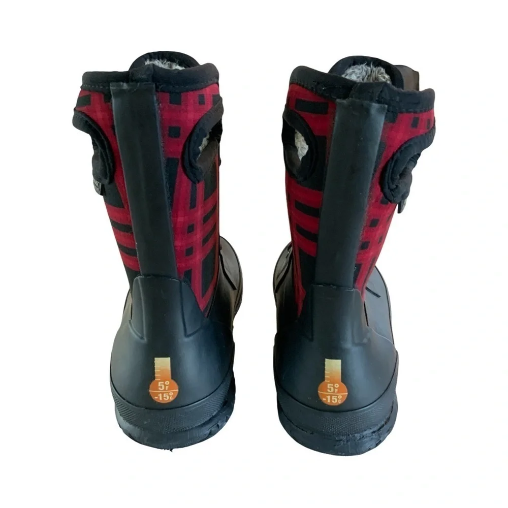 Bogs Amanda plaid Insulated Boots 13